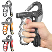 5-100kg Hand Grip Muscle Strengthener Trainer Adjustable Hands Gripper