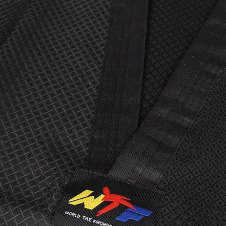 Black TKD Uniform Fitness Wear