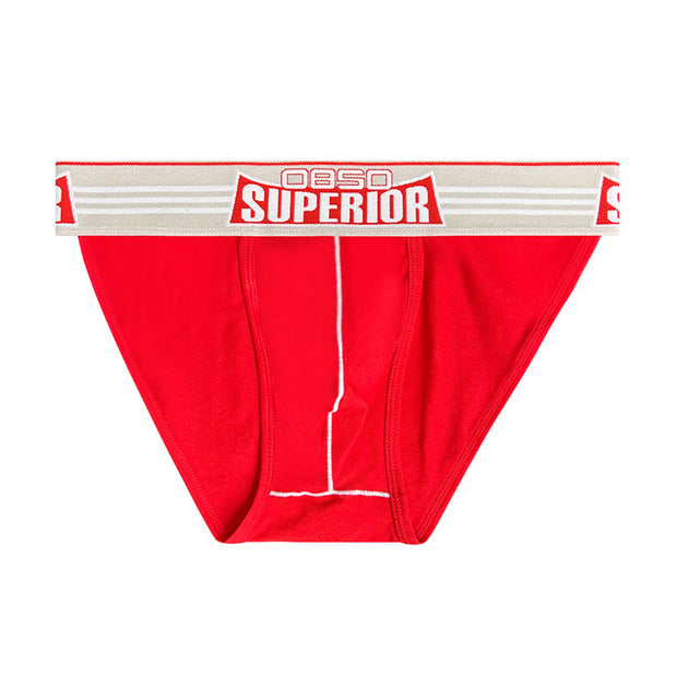 Men's Low Waist Cotton Fitness Briefs