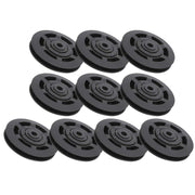 10Pcs/Set 95MM Universal Nylon Bearing Pulley Wheel Replacement Gym Fitness Equipment