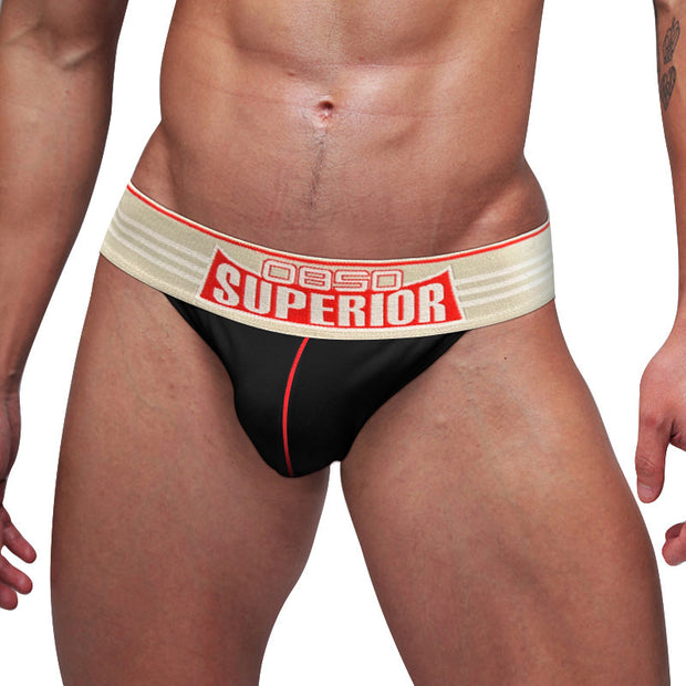 Men's Low Waist Cotton Fitness Briefs