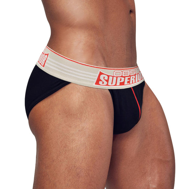 Men's Low Waist Cotton Fitness Briefs