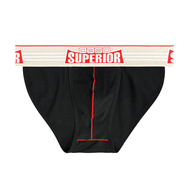Men's Low Waist Cotton Fitness Briefs
