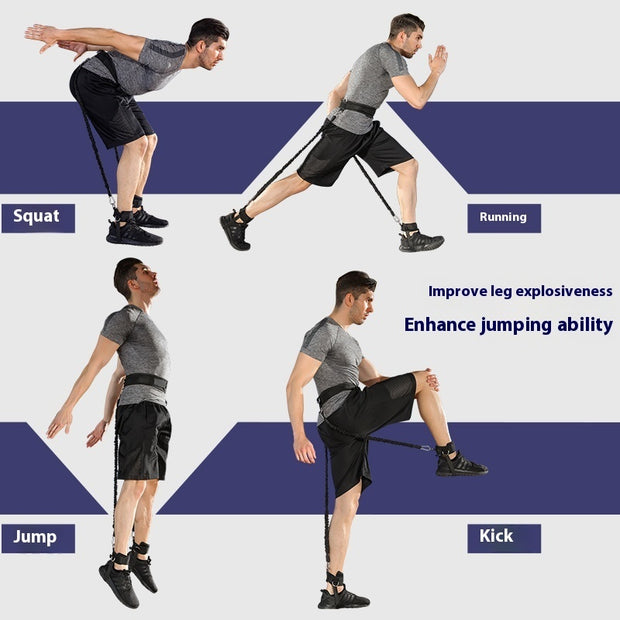 Boxing MMA Taekwondo Elastic String Basketball Bounce Strength Leg Training