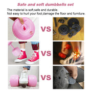 5-6KG Water Filled Travel Dumbbell Sets Home Gym Training Portable Fitness Adjustable Weights Equipment