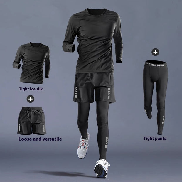 Running Gym Clothes Tight Long Sleeve T-shirt