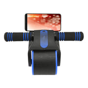Aabdominal Wheel with Triangular Bracing Sport Fitness Wheel for Home Gym Fitness Equipment Blue